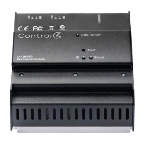 Contro l4 C4-DIN-BEG User manual