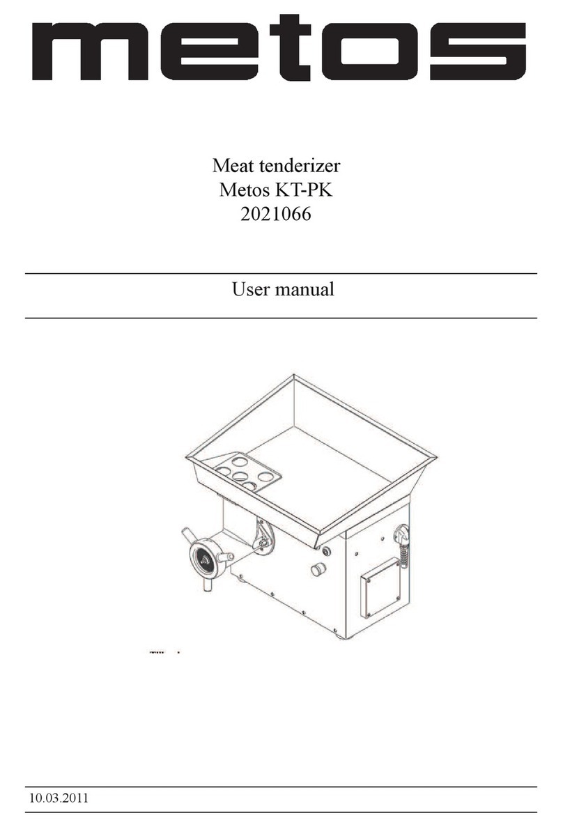 Metos KT-PK user manual