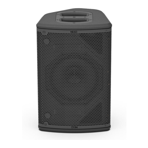 Nexo P15-I User manual Nexo P15-I User manual