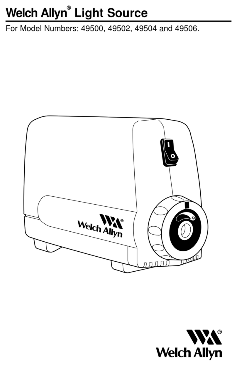 Welch Allyn 49500 manual