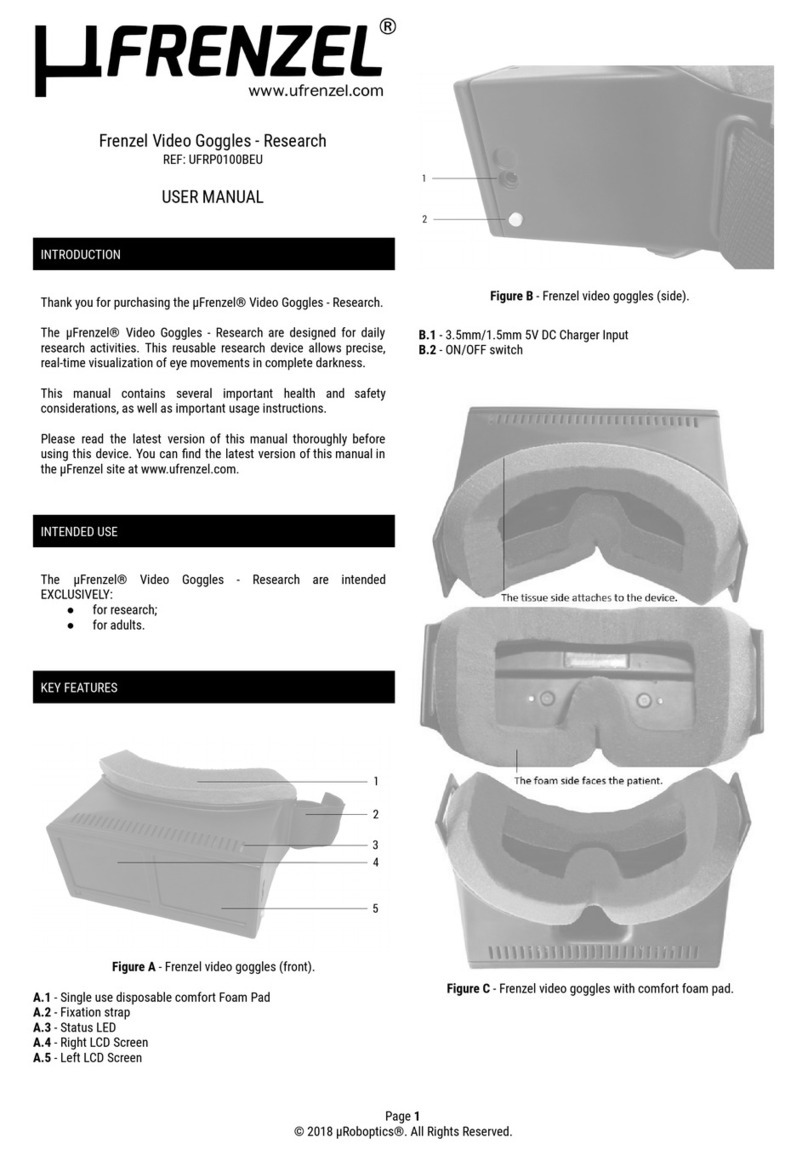 FRENZEL Video Goggles Research user manual