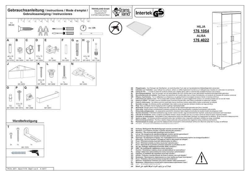 TRANSLAND HILJA 176 1054 instructions TRANSLAND HILJA 176 1054 instructions