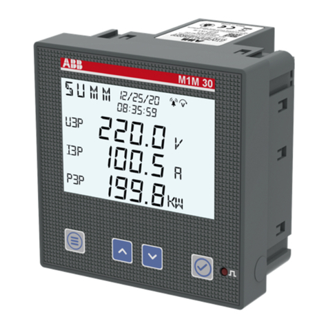ABB M1M 30 Series User manual