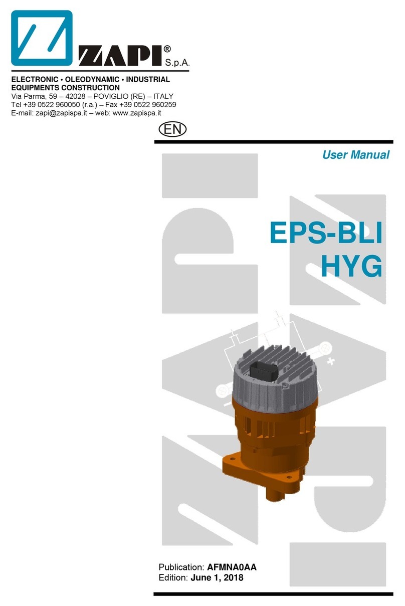 Zapi EPS-BLI HYG User manual