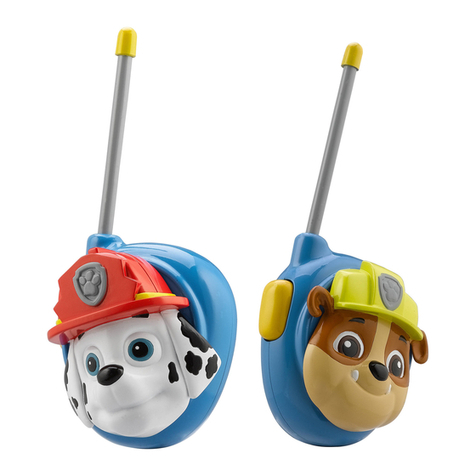 Paw Patrol MARSHALL & RUBBLE PW-202 manual