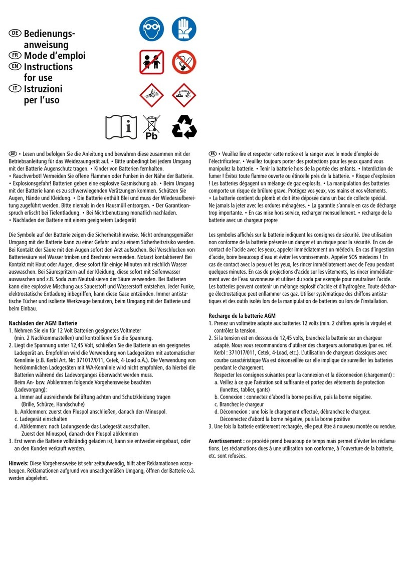 Kerbl 441203 Instructions for use
