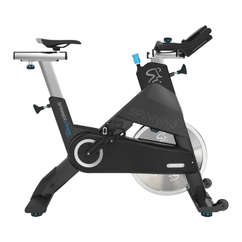 Precor SPINNING Spinner Chrono Power Operating manual