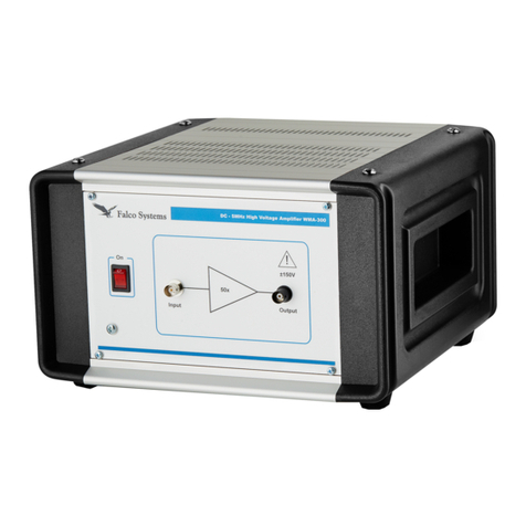 Falco Systems WMA-300 user manual
