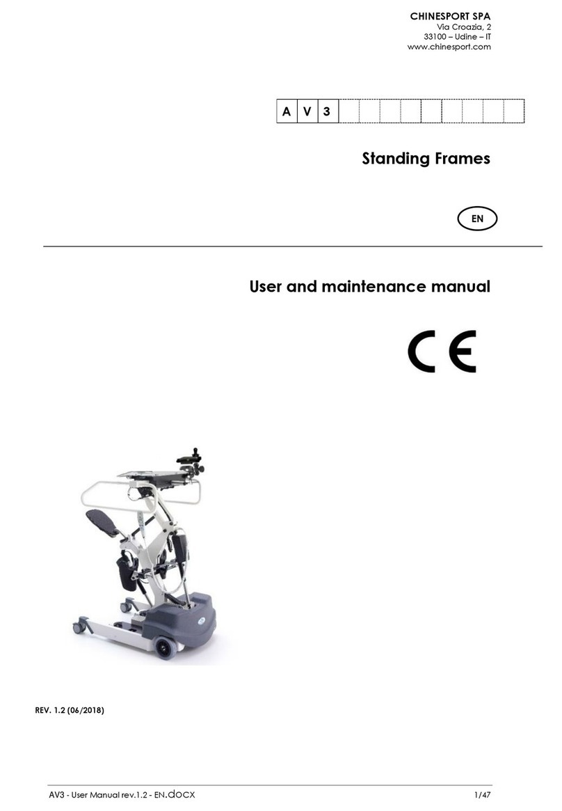 chinesport AV3 Series User and maintenance manual chinesport AV3 Series User and maintenance manual