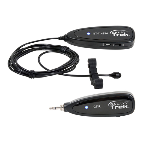 Galaxy Audio Galaxy Trek GT-INST-6 user manual