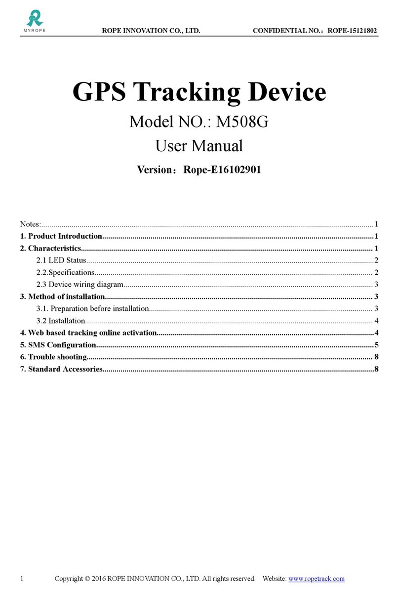 Rope M508G user manual