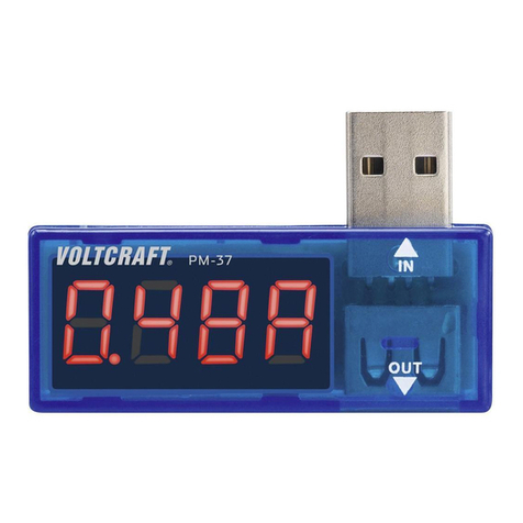 VOLTCRAFT PM-37 operating instructions