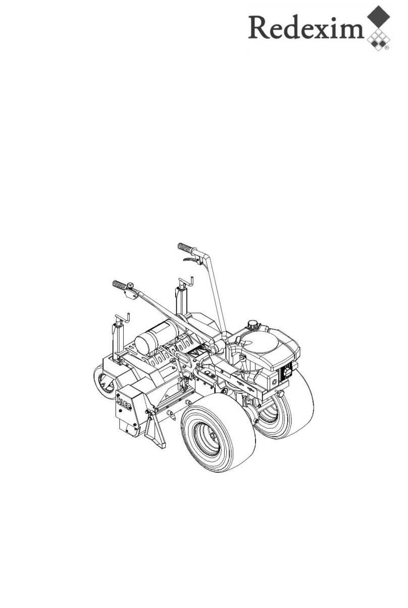 Redexim BLEC POWER BOX RAKE 80 User manual