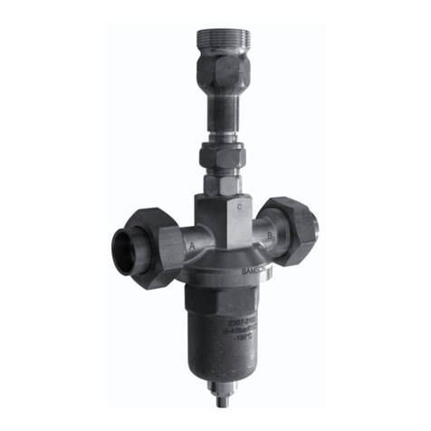 Samson 2357-31 Mounting and operating instructions