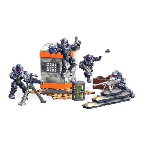 Mattel Mega CONSTRUX Halo DFX03 User manual