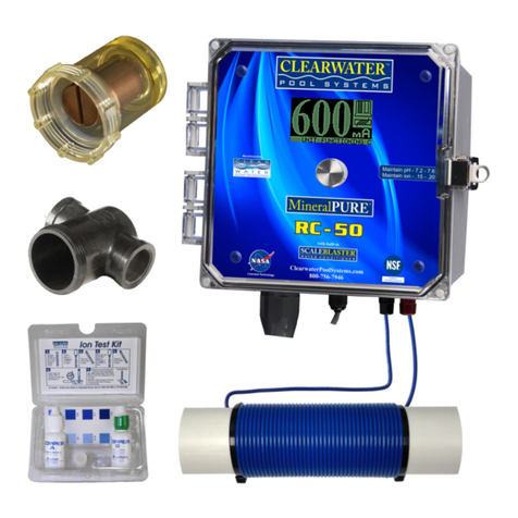 Clear Water MineralPURE RC-50 User manual