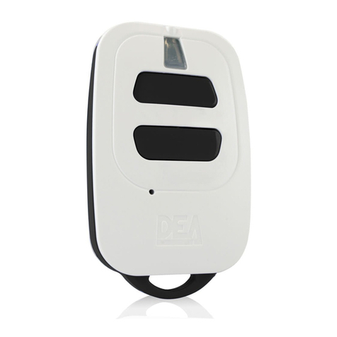 DEA SYSTEM GTI2 Seres User instructions
