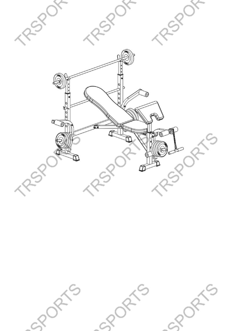JMQ Fitness RB3012 Installation and operation manual