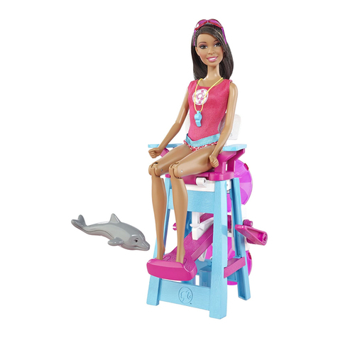 Mattel Barbie V7124 instructions