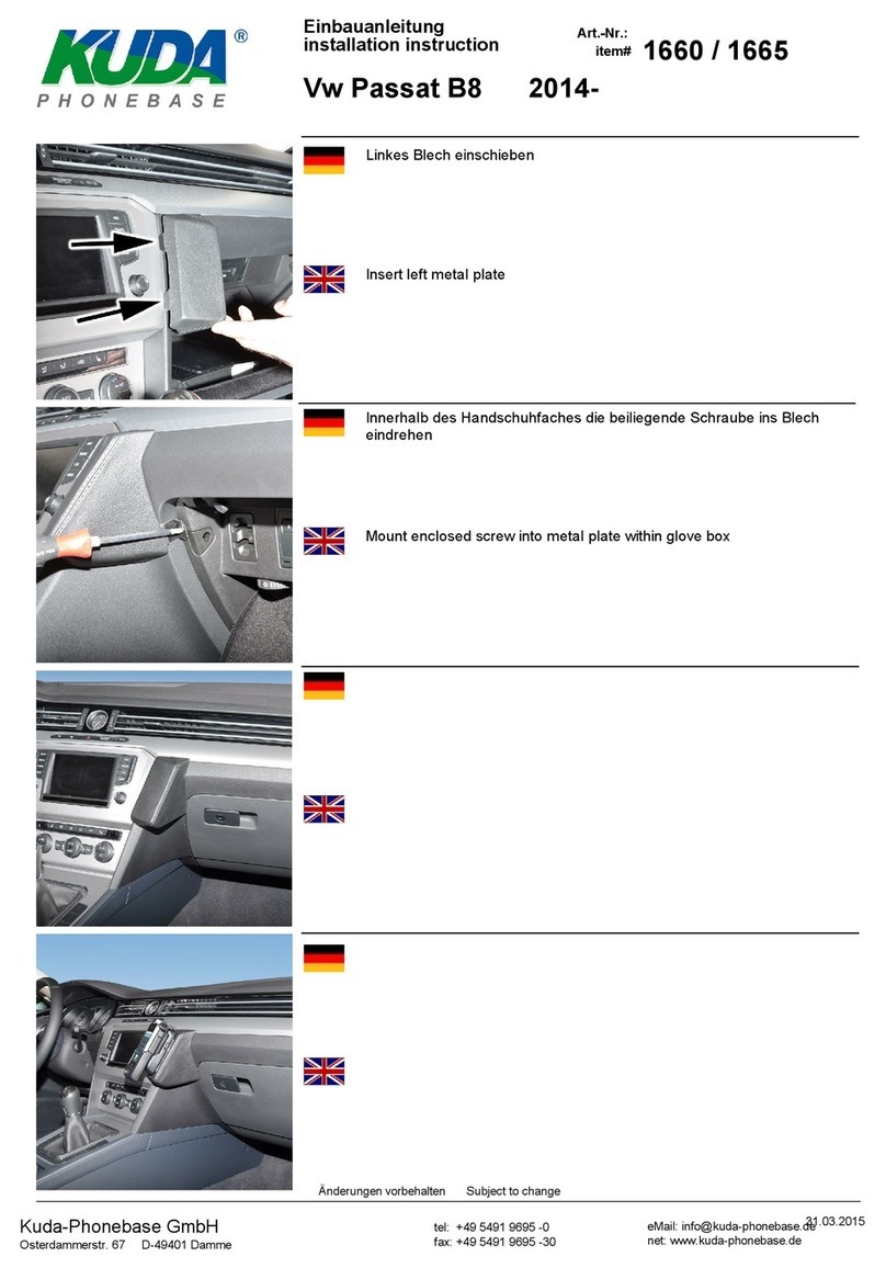 Kuda-Phonebase 1660 User manual