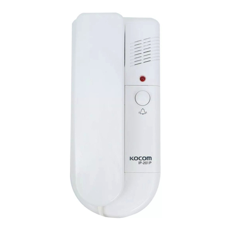 KOCOM IP-201P Guide