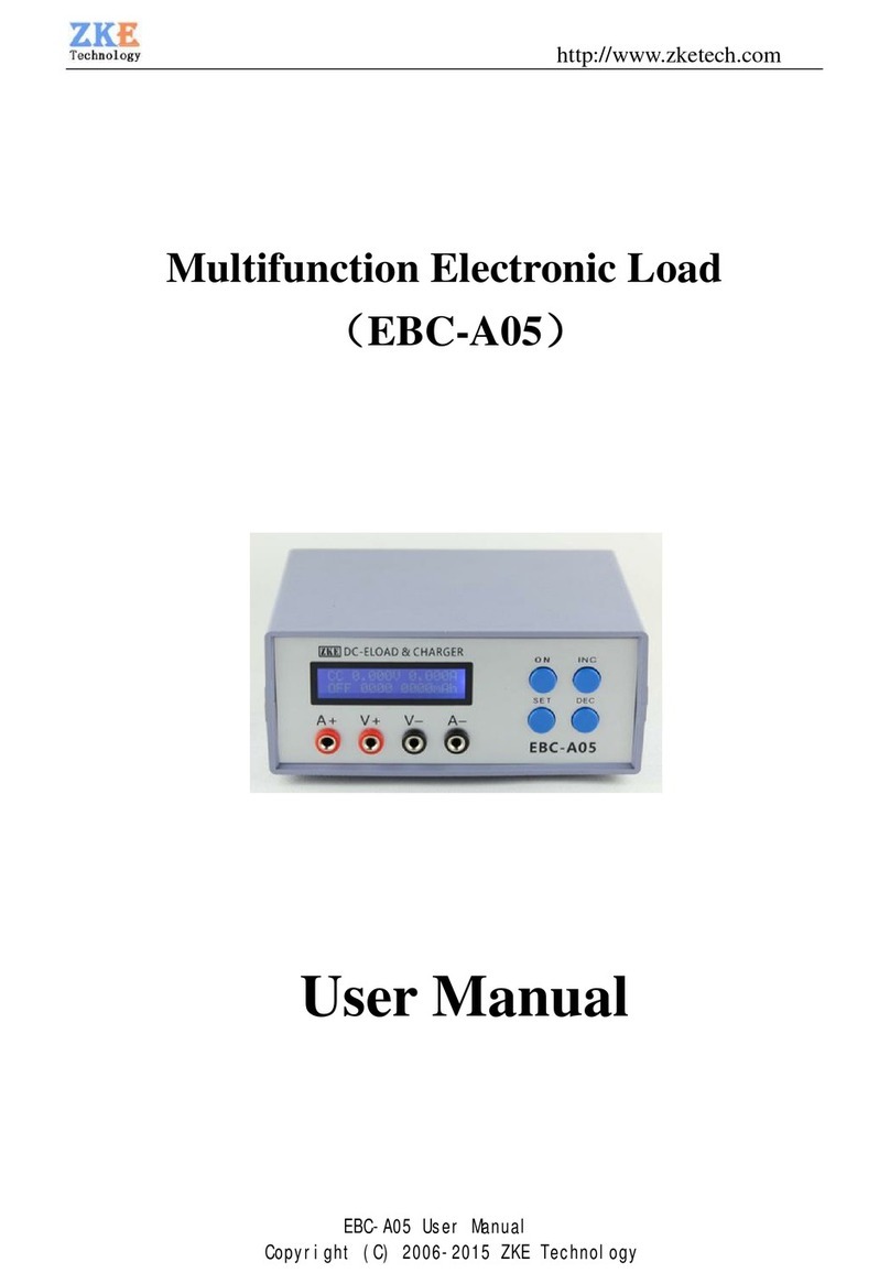 ZKETECH EBC-A05 user manual