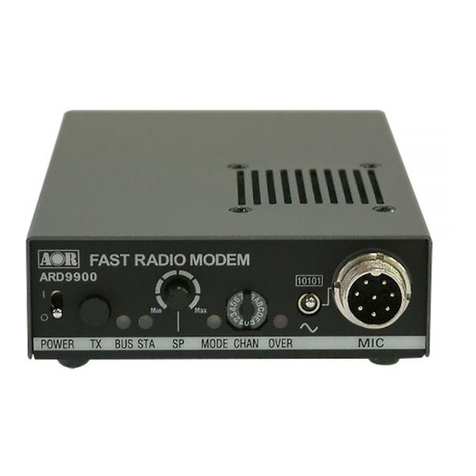 AOR ARD9900 operating manual