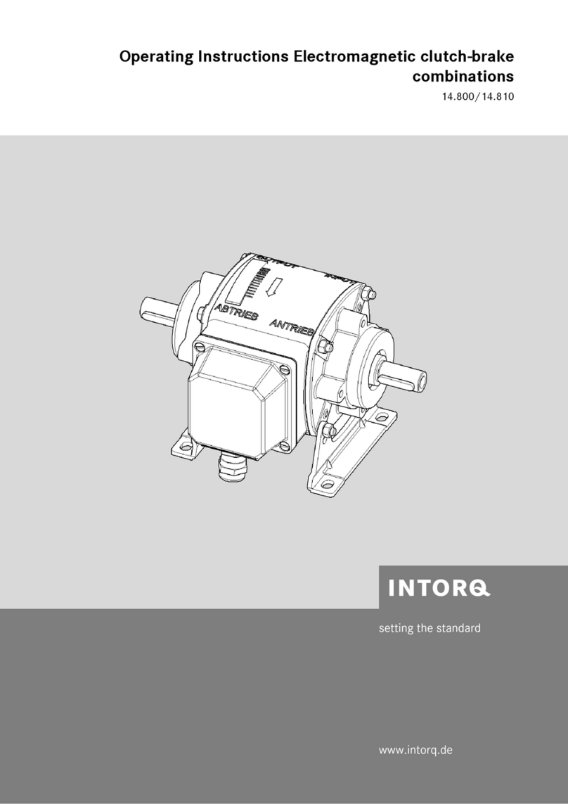 INTORQ 14.800 Series operating instructions
