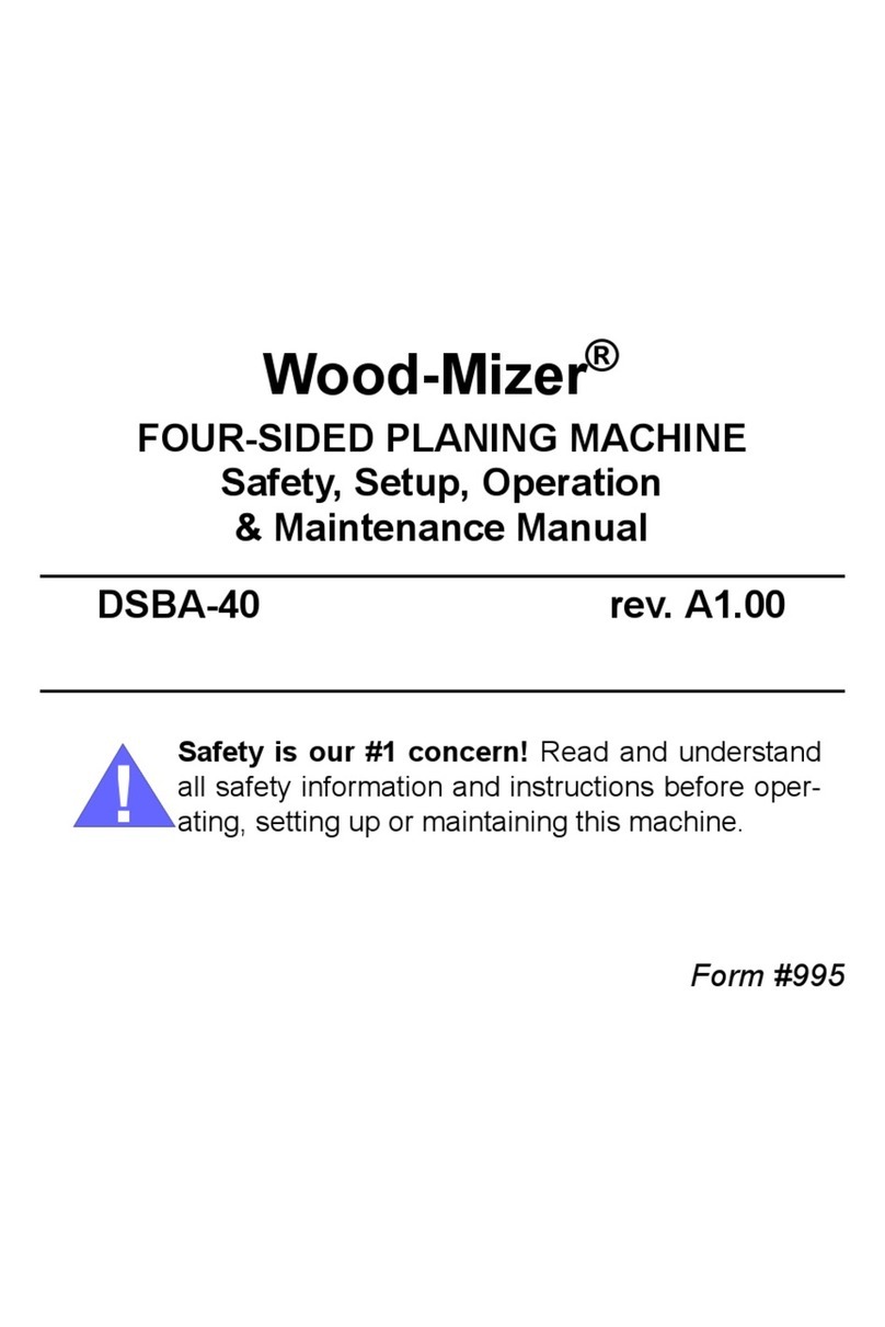 woodmizer DSBA-40 Safety, Setup, Operation & Maintenance Manual