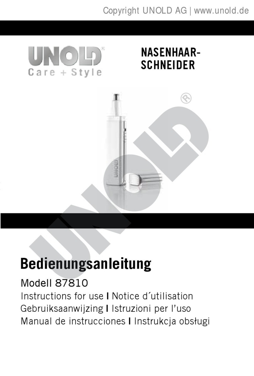 Unold 87810 Instructions for use