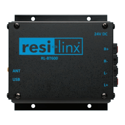 resi-linx Blue Series installation manual