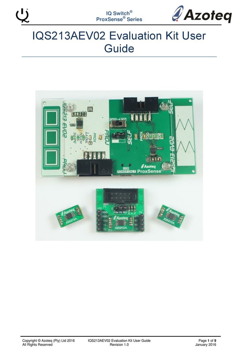 Azoteq IQ Switch - ProxSense Series user guide