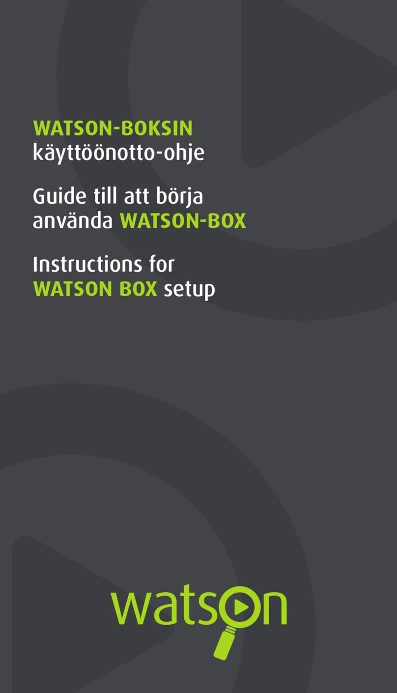 WATSON BOX Manual