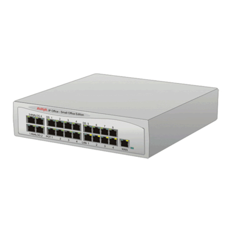 Avaya IP Office Small Office Edition installation manual
