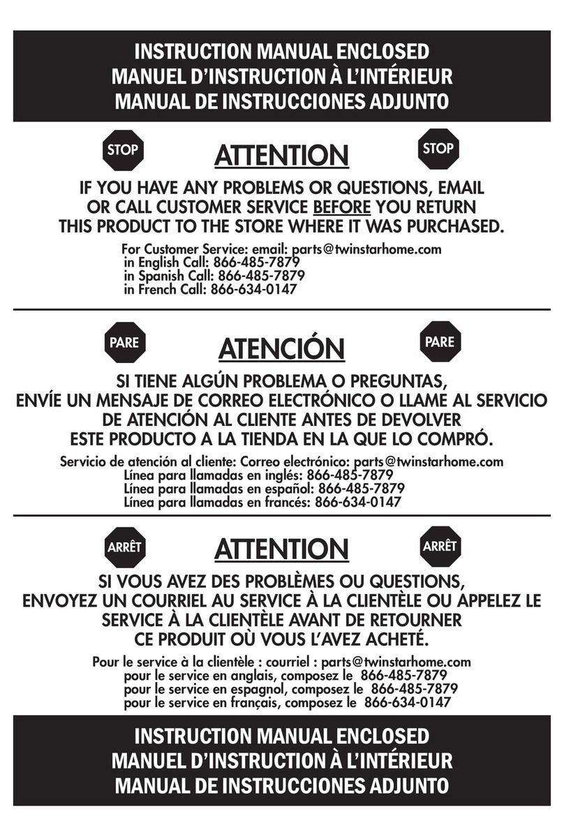 Twin Star Home TC59-4495 instruction manual
