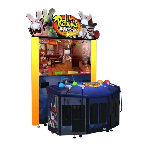 Adrenaline Amusements Rabbids Hollywood Installation and operating instructions