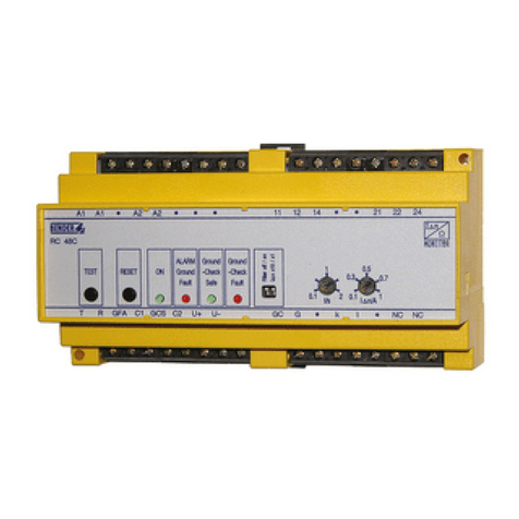 Bender RC48C User manual
