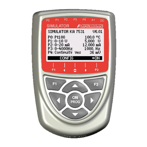 Ahlborn Almemo KA 7531 operating instructions Ahlborn Almemo KA 7531 operating instructions