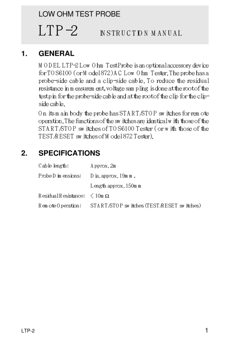 Kikusui LTP-2 instruction manual