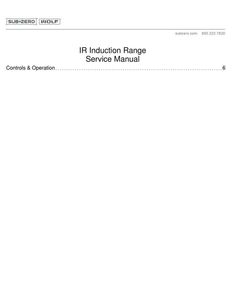Sub-Zero Wolf IR Series Service manual
