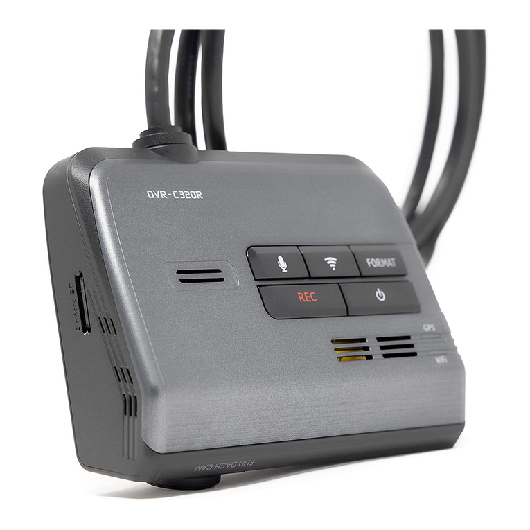 Alpine DVR-C320R User manual