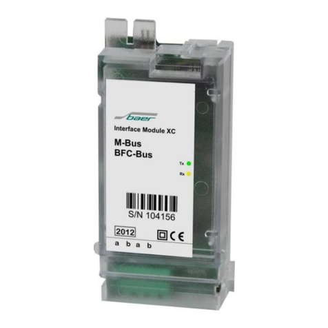 Baer M-Bus XC user manual