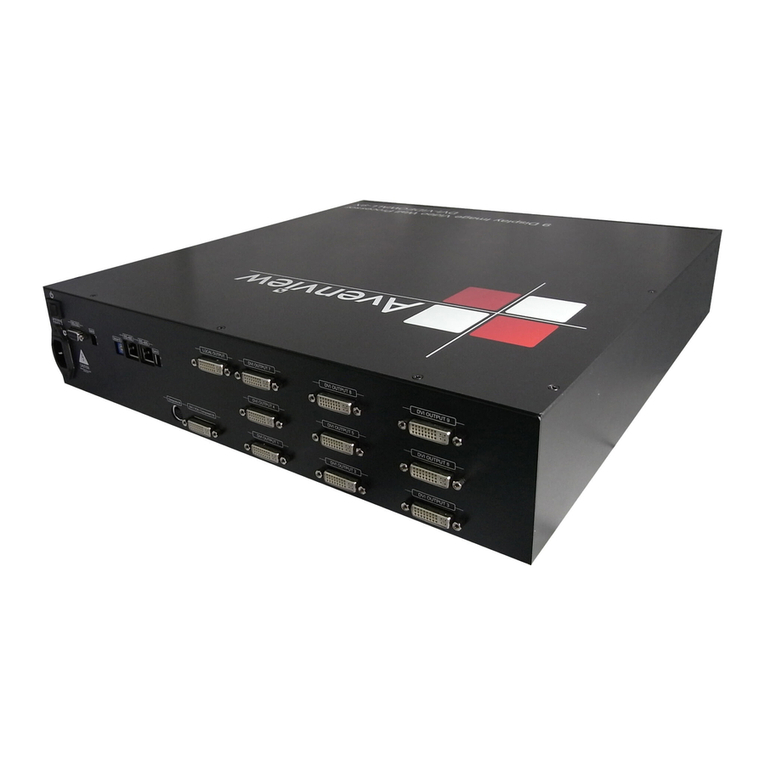 Avenview DVI-VIDEOWALL-9X manual