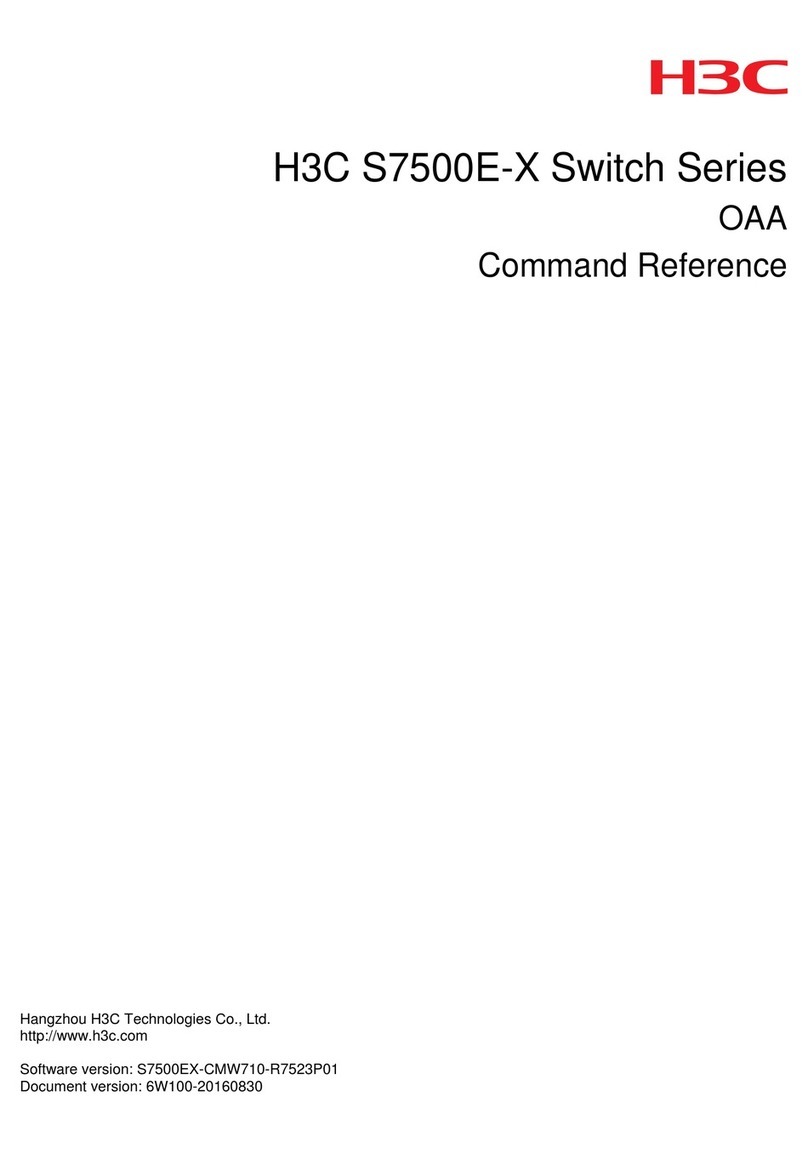 H3C H3C S7500E-X Command reference