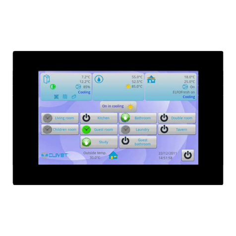 CLIVET ELFOControl2 Installation, configuration and use manual CLIVET ELFOControl2 Installation, configuration and use manual