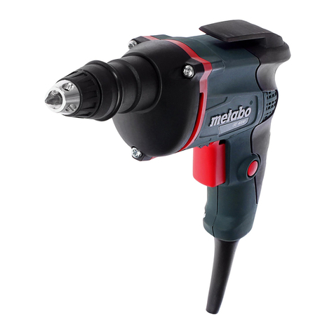 Metabo SE 4000 User manual