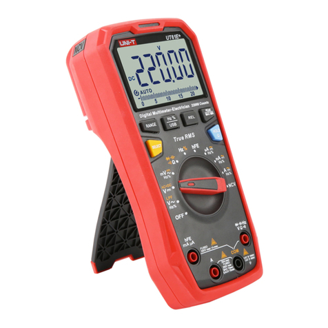 Unit UT 61+ Series User manual