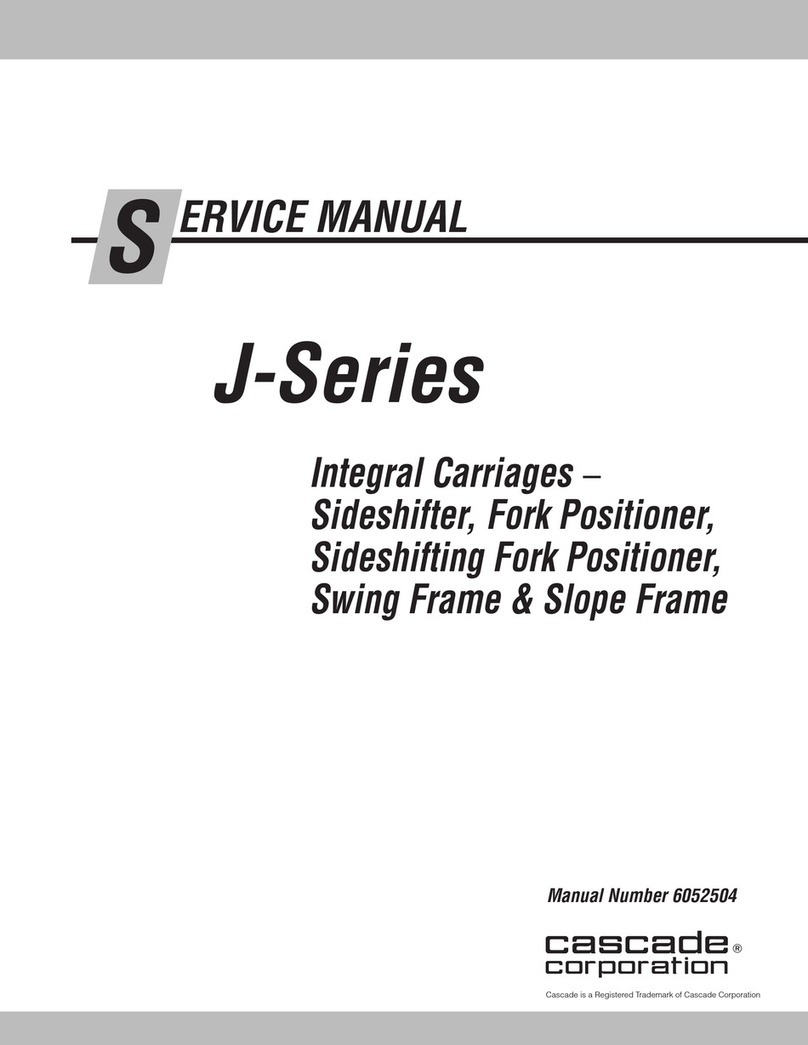Cascade J Series User manual