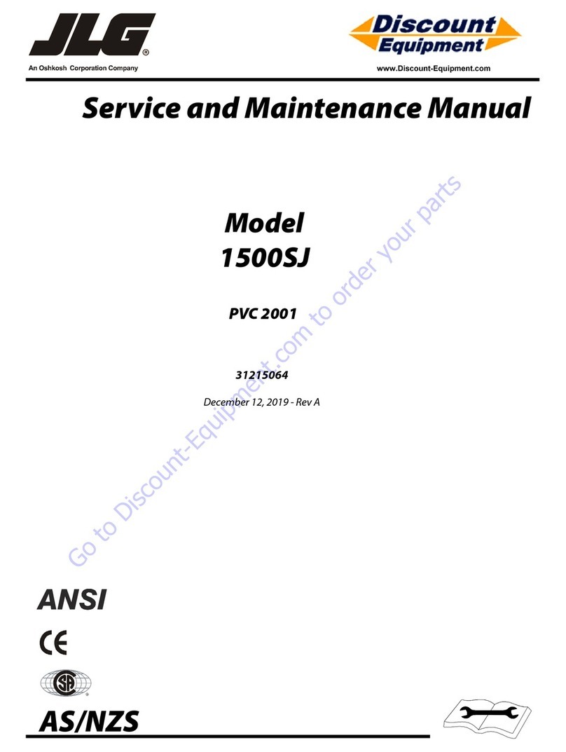 Oshkosh JLG 1500SJ Service and maintenance manual