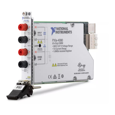 National Instruments NI PXIe-4080 Manual